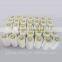 Elastic,strength cotton spun thread for threading machine