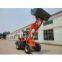 Wheel loader ZL20F with log grapple/grass caught