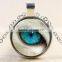 XP-TGN-HE-105 Free Sample Cat Eye Horus Pendant Time Gemstome Dome Cabochon Necklace For Ladies