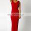 2016 Wholesale Cheap Sexy Women Summer Sleeveless Scoop Neck Slim Long sexy nighty Maxi Dresses for women ladies