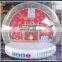 Outdoor Promotional Giant Inflatable Snow Globe Party Event Advertising Ball Human Inside For Taking Photo