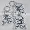 Cutom size and shape EVA foam keychain,floating keychain for gifts