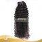 Hotbeauty top grade Kinky curly brazilian virgin human hair weave, hair extension, hair extension bundles