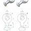Q-7, Qp-7 Type Ball Eyes Hardware Power Fitting