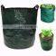 PE tarpaulin lightweight bag for garden leaf package use