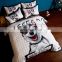 i@home Bago cute dog duvet cover photos print kids bedding set 100% cotton