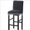 Wholesale high quality velvet for dining room stretch christmas chair cover