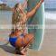 Blue Green Pure Color Swimsuit Summer Women Thong Bikini Set Bandage Biquini Feminino 2019 Two Pieces Vintage Beach Bathing Suit