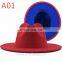 Winter Autumn Brim Wool Women Men Fedoras Top Jazz Hat For Party Big Brim British Style Vintage Church Hats Lady Formal hats