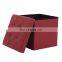 RTS modern home furniture luxury living room pvc leather furniture set foldable storage ottoman