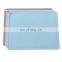 Manufacturer wholesale blue pink grey love shape dog pet silicone feeding mat