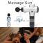 Fitness Professional Deep Tissue Muscle Vibration Massager Massage Gun with 4 Massage Head