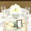 2019 new glass mirror box table box centerpiece for wedding decoration