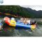 Factory customized 5person load inflatable fishing life raft boat with oars for sale