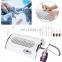54W 3 in 1 Nail Art Dust Suction Collector Cleaner 3 Fans Powerful Strong Power Nail Dryer Tool with nails light