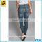 New design ripped blue boyfriend jeans trousers