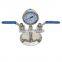 Pre Built BiFlow flat lid with NPT ball valves for connection base