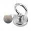 Powerful 200lbs NEO Eyebolt Permanent Countersunk Fishing Magnetic Pot Magnet with External Male Thread