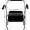 Hospital 2 Wheels Aluminum Rollator Walker with Seat