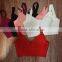 Summer Dress 2015 New Fashion Ladies Rayon Knitted Stretch V Neck Strap Cute Sey Bandage Bustier Crop Tops Bandage Bodycon Women