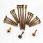 Chipboard Screw  Double CSK Head Hex Knurling Cutting Galvanized  Screw