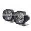2Pcs Motorcycles Headlight 6500k White Super Bright 6 LED Working Spot Light Motorbike Fog Lamp 1200LM LED Scooters Spotlight