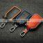 Car Keys Holder Case Key Case Leather Key Cover Leather Zipper Protector Keychain Storage Bag Holder Tag Automotive Car