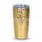 20oz  stainless steel  gold color coffee tumbler beer mug  new design