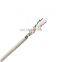 4 Pairs 23AWG Communication Cable Bare Copper Lan Cable With Single Jacket