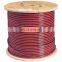 GS Power cord 100% Copper 24 AWG (American Wire Gauge) 50 ft Red & 50 ft Black Bonded Car Audio Stereo LED Light Zip Cord Cable