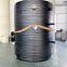 Chinese Factory HDPE 100 tank for Acid Alkaline Waste Water Mixing tank with Agitator Chemical Resistant