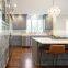 Contemporary kitchen furniture Modern grey kitchen cabinet with island