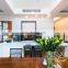 New Lacquer Kitchen Minimalist Style Cupboard Kitchen Cabinet Wood Kitchen Furniture