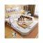 multi-function king size beds massage sofa bed genuine leather beds