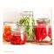 Multifunctional Glass Airtight Sealed Canister, Cheap Food Safety Glass Jar Clip, Round Shaped Apothecary Jar With Lid