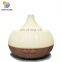 electric ultrasonic wooden aroma essential oil diffuser Mist Humidifier with 7 Colors LED Lights