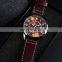 VAVA VOOM VA-210 Leather Men Wrist Watches For Men Analog Quartz Calendar Casual Sport Watches Men Wrist