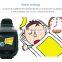 Smart children's phone watch color screen touch GPS location kids smart watch