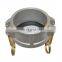 Stainless Steel Camlock Coupling For Structure Pipe Safety Coupling End Type DC