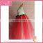 Princess Dress fairy style cotton yarn high waist skirts fluffy voile girl's dress children frocks designs