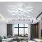 Modern LED Ceiling Lamps For Bedroom White Remote Control Dimming Lights Fixtures Acrylic Iron Ceiling Lamp