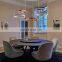 Nordic Minimalist Modern C-shaped Chandelier For Restaurant Living Room Creative Ring Circle Pendant Light