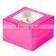 Custom Paper Box With Clear Window, Paper Gift Box With Clear Pvc Window in Guangdong