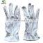 4SAFETY White Cotton PVC Dotted Gloves Cotton Price