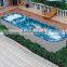 large outdoor freestanding fibreglass balboa swim spa hot tub swimming pools bathtub 6m for family