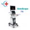 Medical equipment portable color doppler Sonoscape P9 Ultrasound Scanner Machine with trolly ultrasound system price
