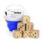 Customized Giant Wooden Yard Dice Set for Outdoor Backyard Games