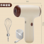 Wireless electric egg beater household mini cream automatic dispatcher cake baking handheld charging stirring machine