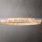 custom made Home Decoration Lighting Elegant Calcite Fixture Hanging Lighting Rivage Round Chandelier