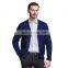 Autumn Spring Men's Wool Cardigan Fashionable Single Breasted Casual Sweater with V-Neck Hand Knitted